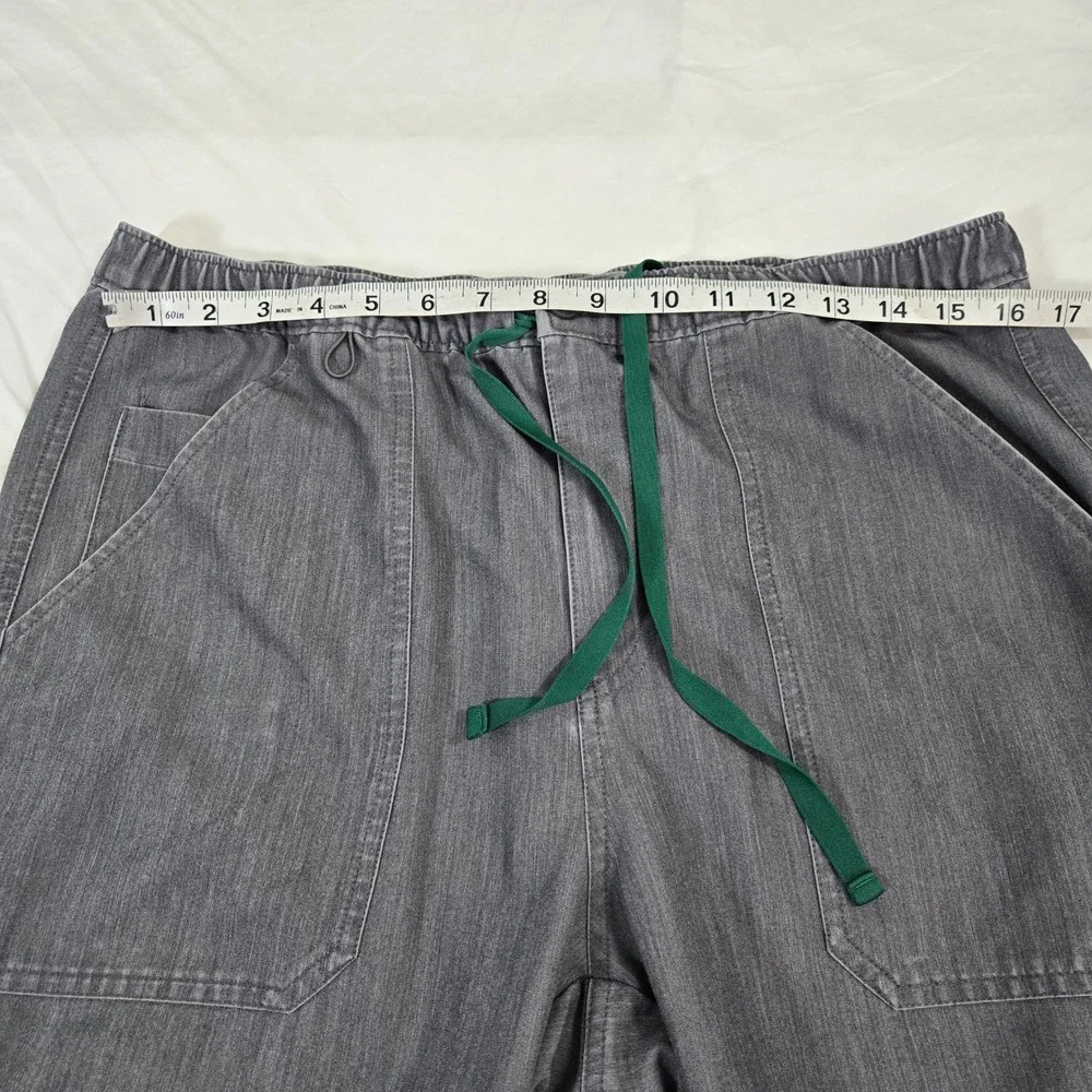 Figs Scrub Pants Mens LG Graphite Gray Technical Collection Style‎ 32x32 Cargo